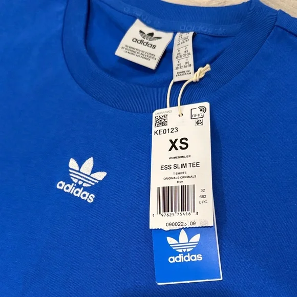 Adidas Originals Women's Essentials Slim T-Shirt XS - Picture 2 of 6
